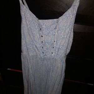 TORRID baby blue spring dress